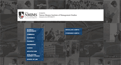 Desktop Screenshot of nmims.info